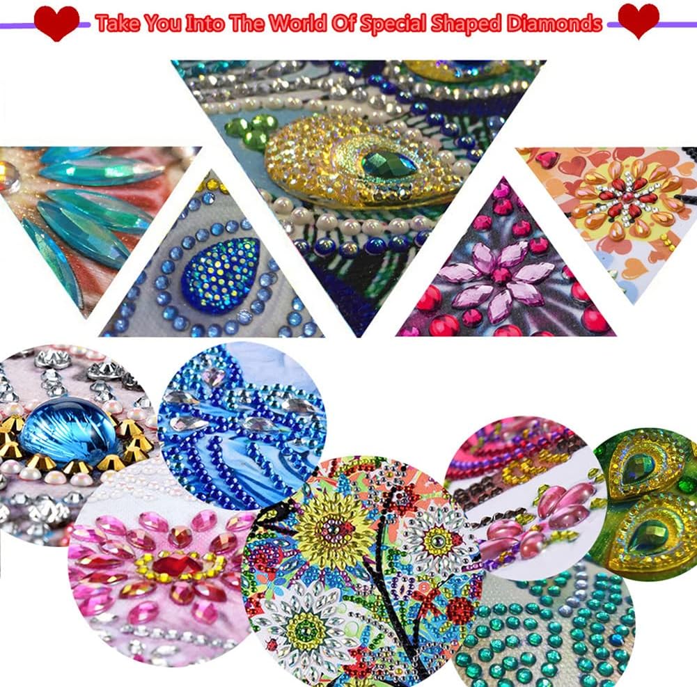 Sulunmo Magnetic Diamond Art - Diamond Painting Magnets Kits Adult DIY Art Fridge Magnet Refrigerator Sticker for Beginners Gifts Home Decors(6Pcs Cacti-12)