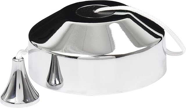 Knightsbridge 8300PC 2 Way Pull Cord Light Switch in Polished Chrome, 35.0 mm*74.0 mm*74.0 mm