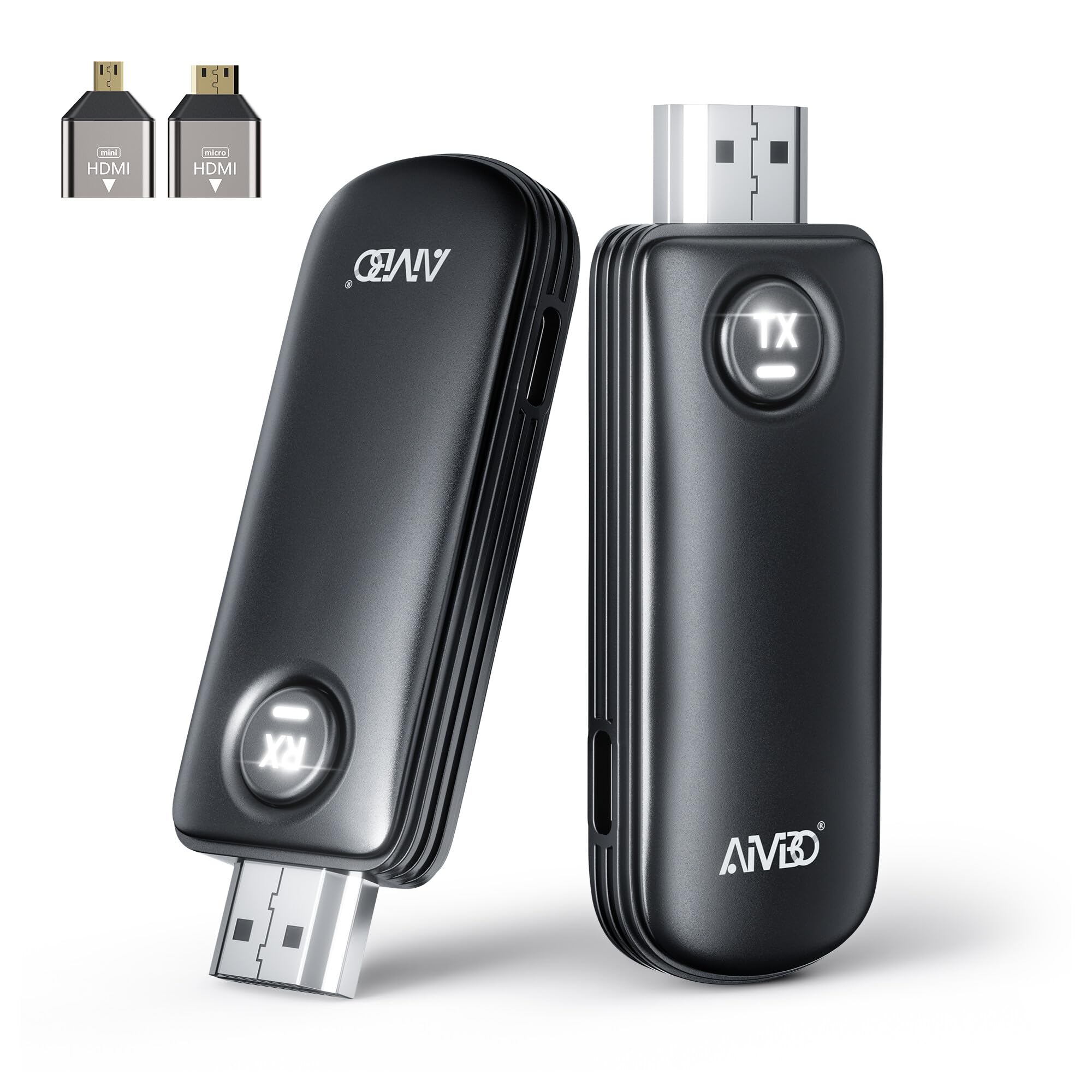 Amazon | AIMIBO ワイヤレスHDMI送受信機 小型 HDMI 無線 WIFI&設定