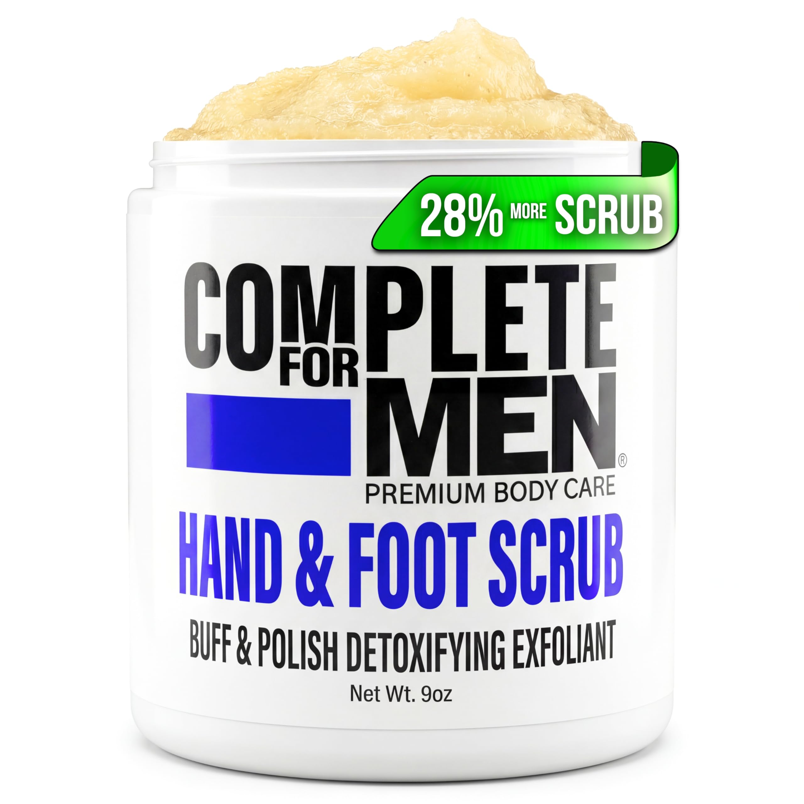 Hand and Foot Scrub: Exfoliating Feet, Hand Exfoliant, Sugar Scrub for Dry Skin, Moisturizing Rough Skin Remover, Ideal for Hands and Feet Care, Scrub for Men