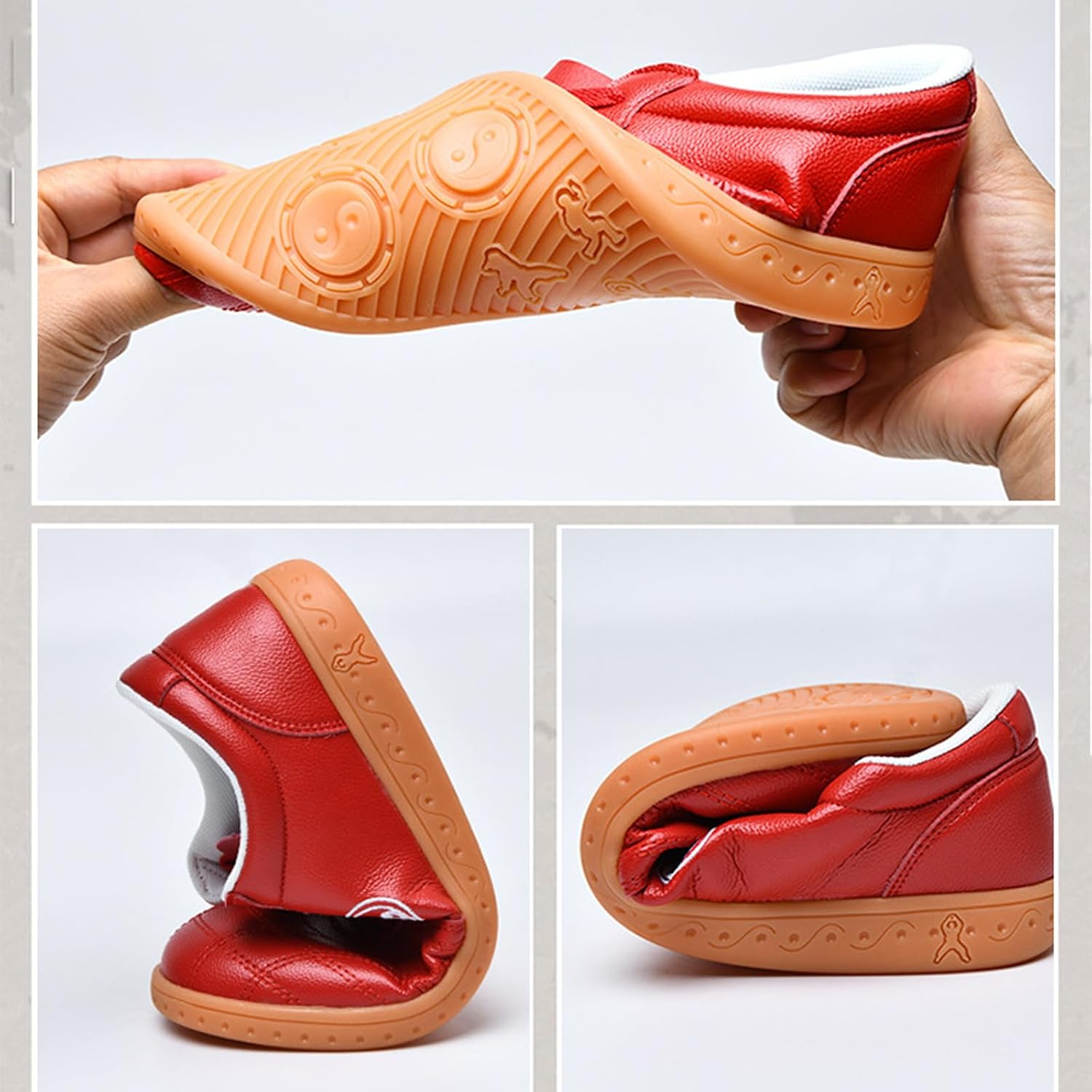 Womens Kung Fu Sports Shoes Martial Arts Shoes Men Tai Chi Shoes for Women Black White Karate Taekwondo Sneakers Boxing Tai Ji Kong Fu Walking Shoes