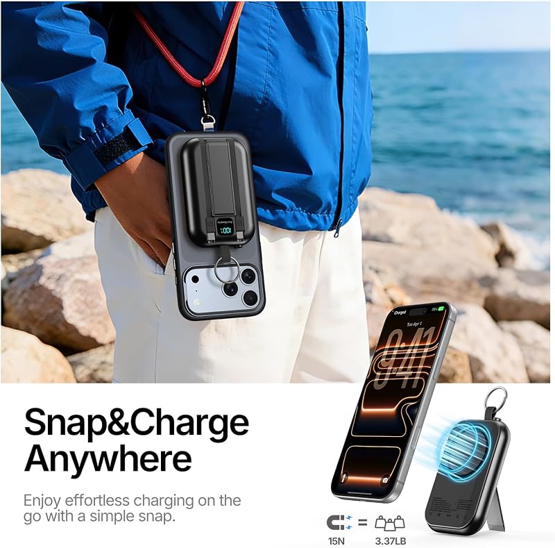 RXRBDA for MagSafe Portable Charger – Super Fast Charging Power Bank