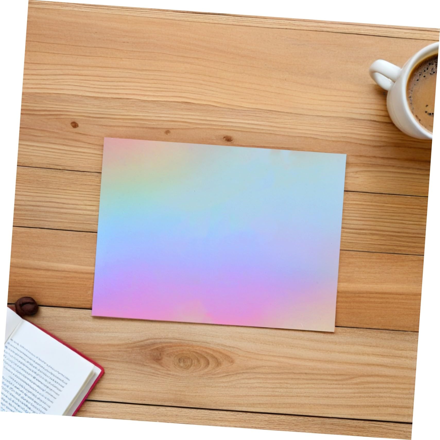 Homoyoyo 60piezas Cartulina De Espejo Holográfica Papel Metalizado Para Manualidades Materiales Para Scrapbooking Para Proyectos Infantiles y Decoración Festiva
