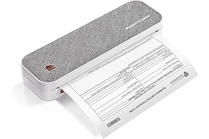 MUNBYN Portable Printer Wireless for Travel, ITP01 Inkless Printer