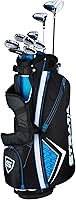 Callaway Strata Men's 12-Piece Complete Golf Set: Driver, 3W, 5H, Irons, Putter & Stand Bag for Max Performance
