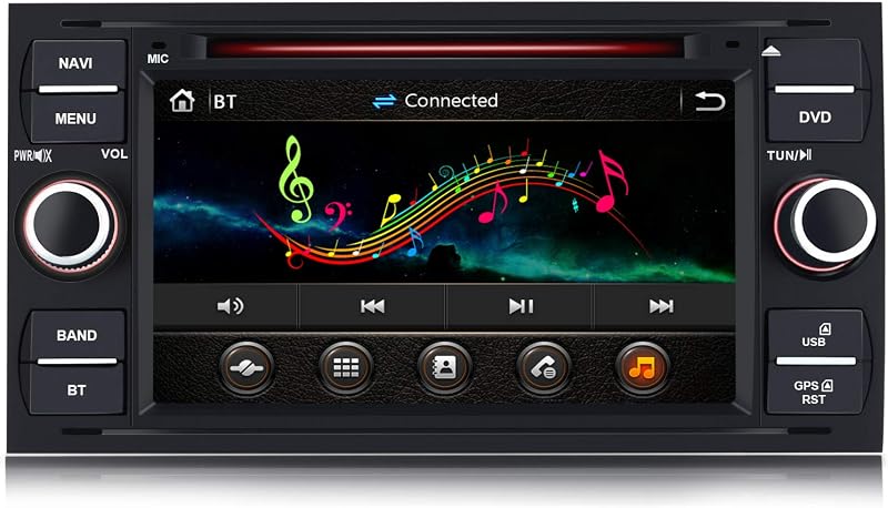 AWESAFE autoradio 2 DIN 7 pollici per Ford con Bluetooth