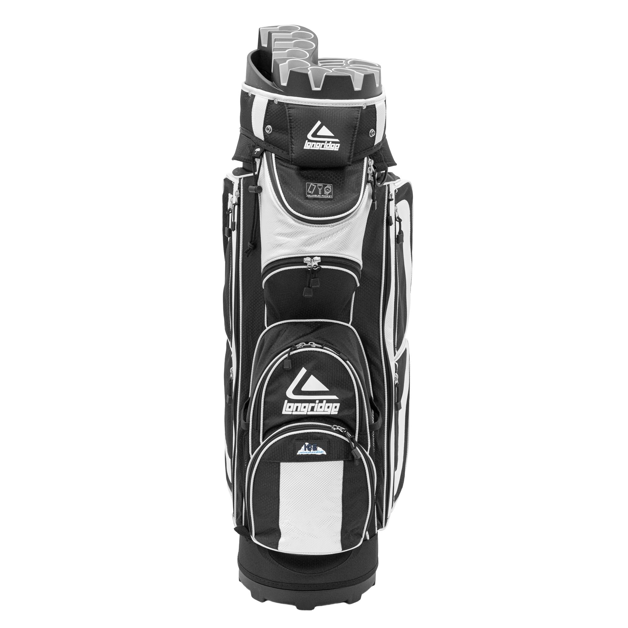 Longridge Pro Cart Golftasche mit 15-facher Unterteilung