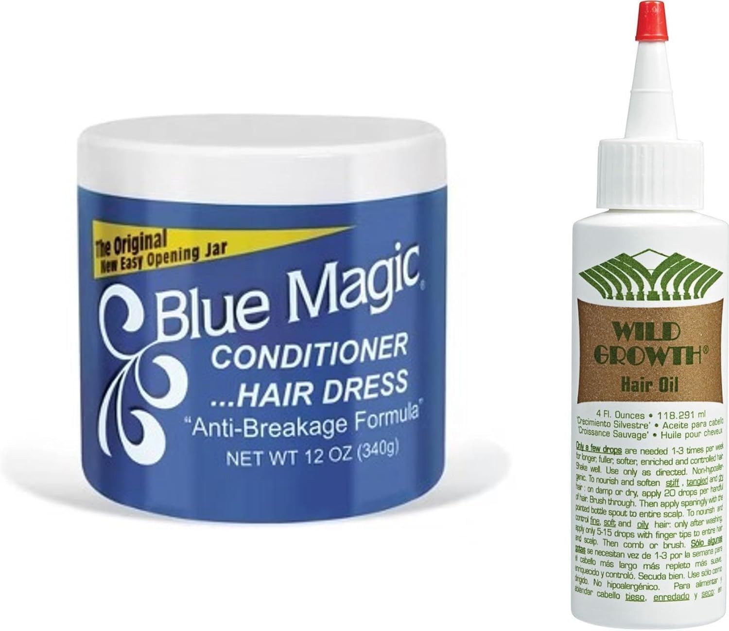 2-in-1 Growth Set Wild Growth BLUE MAGIC CONDITIONER Best Saving