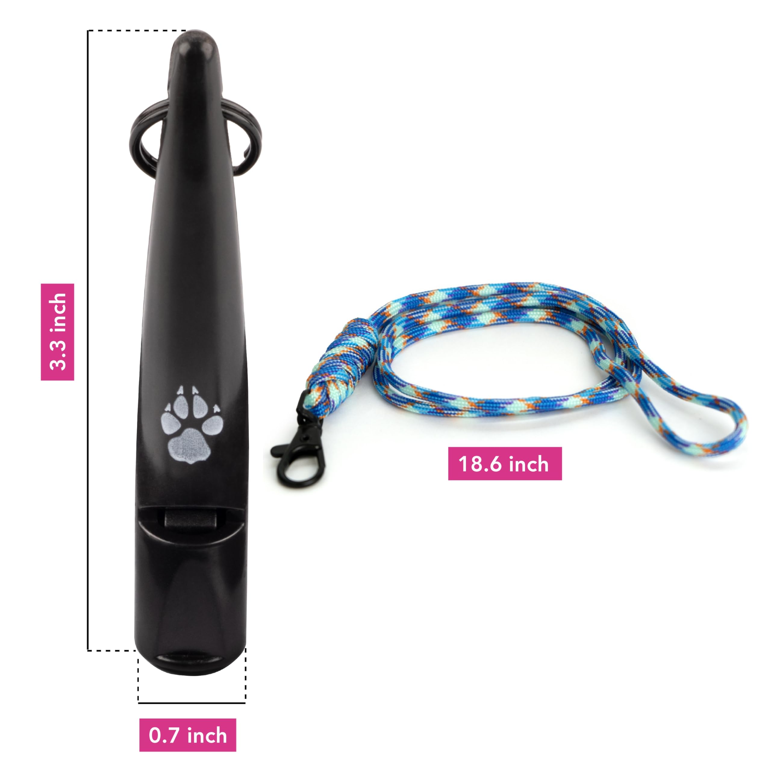 TDL Gun Dog Training Whistle with Lanyard, Dog Whistle with Loud, Solid Tone & Far Reaching Sound - Image 4