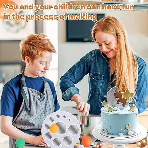 Miniatura 7 de KALAIEN Molde de silicona para pastelería con piedras preciosas de cabujón para decoración de pasteles, decoración de cupcakes, arcilla polimérica,