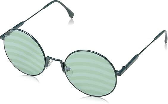 Amazon.com: FENDI Round Sunglasses FF0248S 1EDXR Green 53mm 248