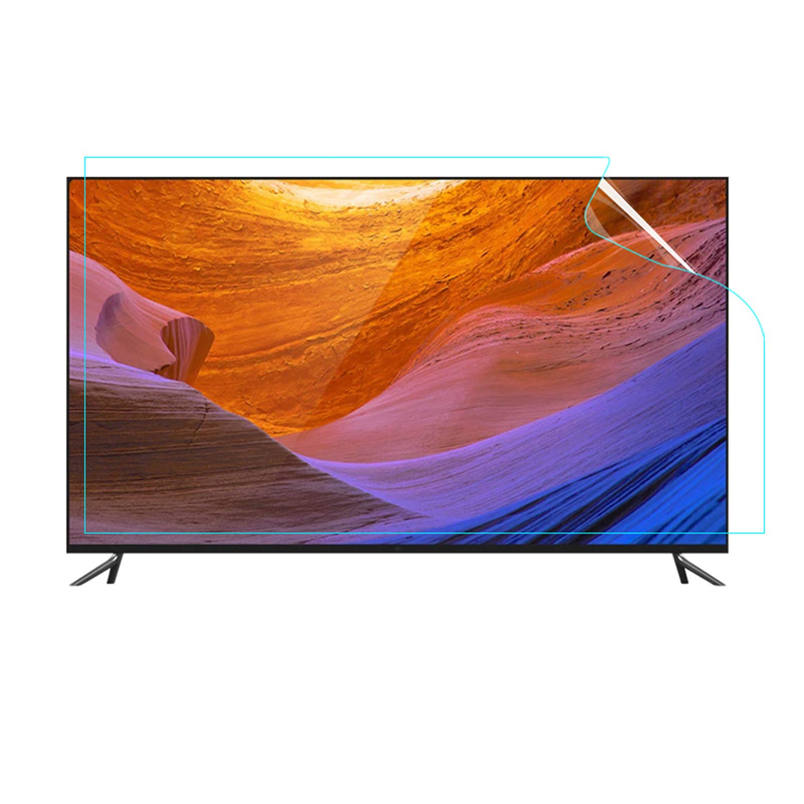 AIZYR Film Protecteur De Protection Oculaire LCD - Protecteur D'écran Mat Anti-Lumière Bleue Soulager La Fatigue Oculaire Taux Antireflet Jusqu'à 90%,42 inch 917 x 516