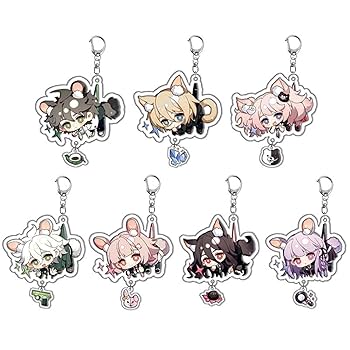 Amazon.co.jp: ダンガンロンパ キーホルダー 7個セット アクリル