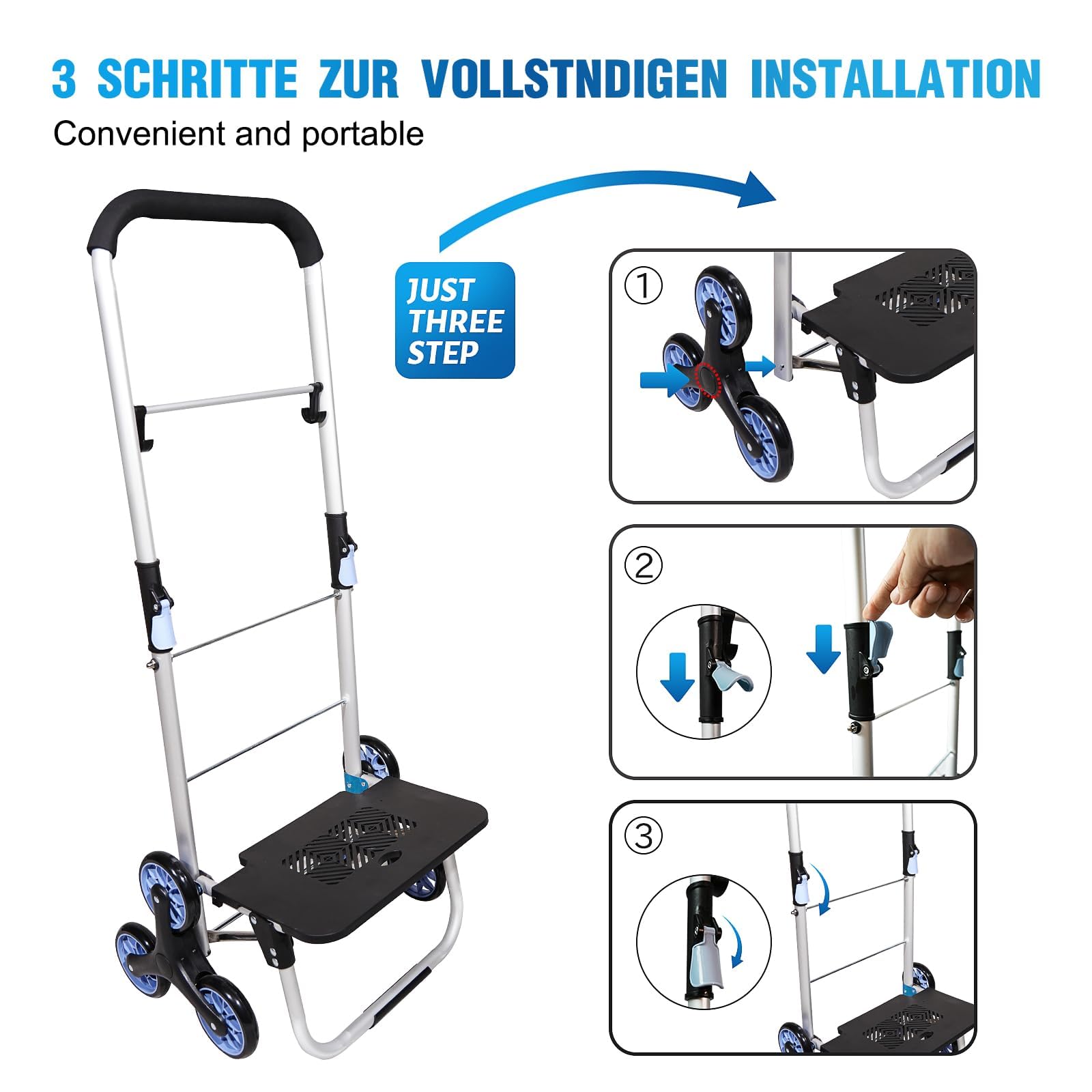 ABIUBIU Trolley per la spesa, pieghevole, borsa per la spesa con ruote, borsa rimovibile, carrello per la spesa per scale (bordeaux01, XXL)