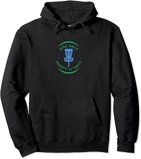 Disc Golf Society of Tokyo Signature Set Retro Vintage Pullover Hoodie
