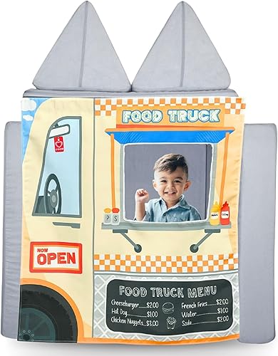 Couch Swag Panel de juego para sofá de espuma para niños, sofá infantil (camión de comida)