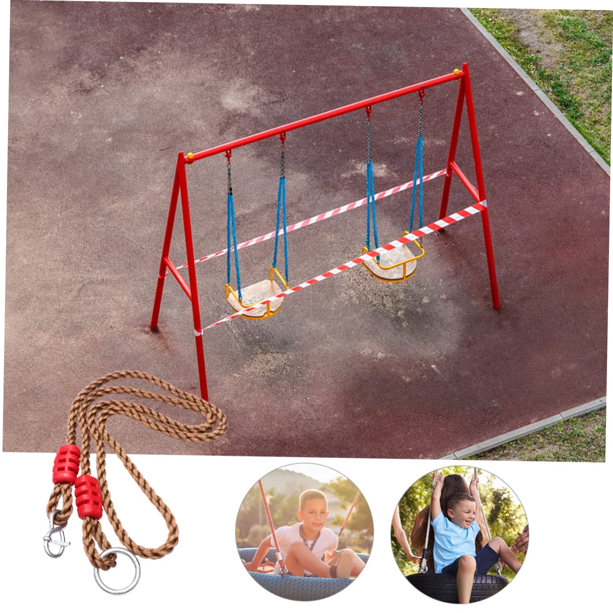 6pezzi Pz Cinghie Regolabili per Amaca da Giardino Nylon Accessori Sospesi per Esterni Facile Installazione e Utilizzo