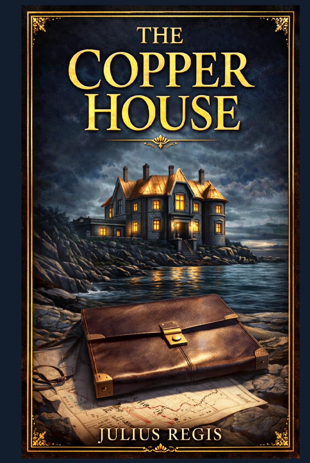 The Copper House: Wartime mystery of hidden papers, ruthless financiers, and a seaside estate where a journalist sleuth unravels espionage, betrayal, and a fight for survival