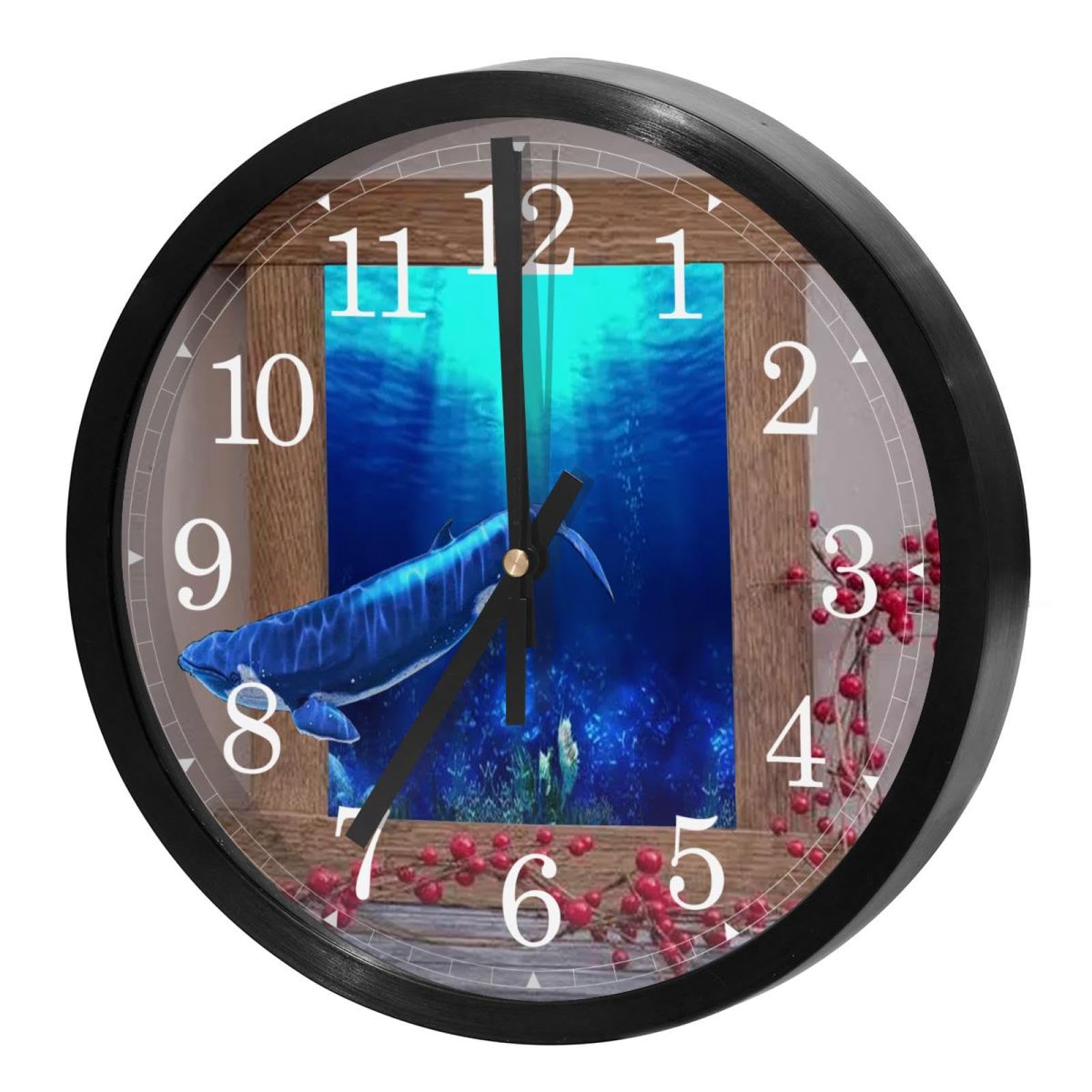 Horloge murale silencieuse pour chambre afin de stopper le tic-tac et retrouver le sommeil