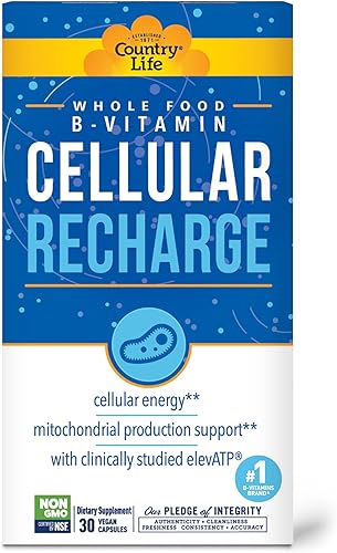 Miniatura 4 de COUNTRY LIFE Recarga celular de vitamina B, 30 CT