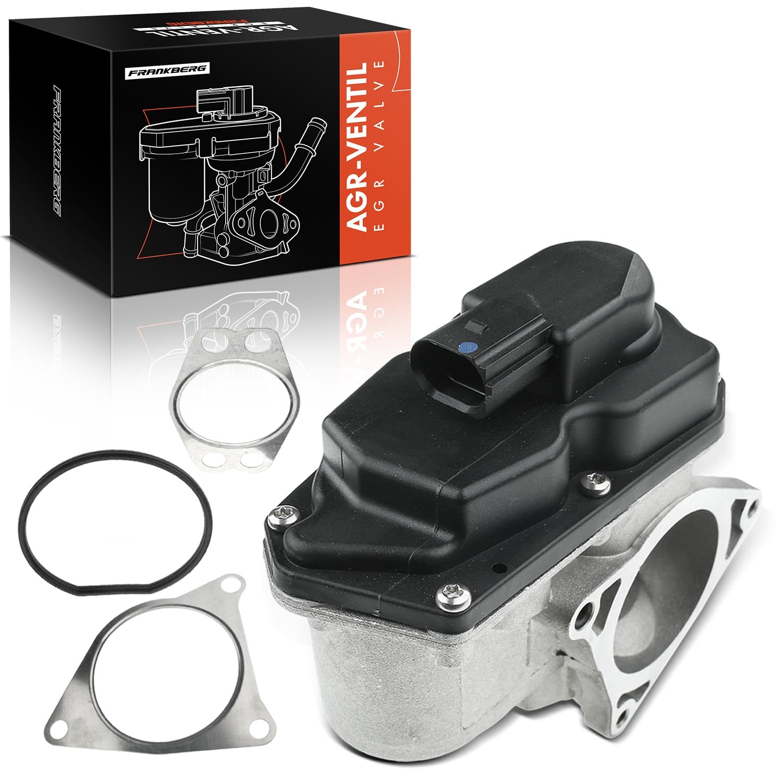 Frankberg EGR Valve for A3 A4 A5 A6 Q5 TT Altea Exeo Leon Superb II Yeti Beetle E.O.S Golf P.a.s.s.a.t T.i.g.u.a.n T.o.u.r.a.n 2.0L Diesel 2003-2021 03G131501G