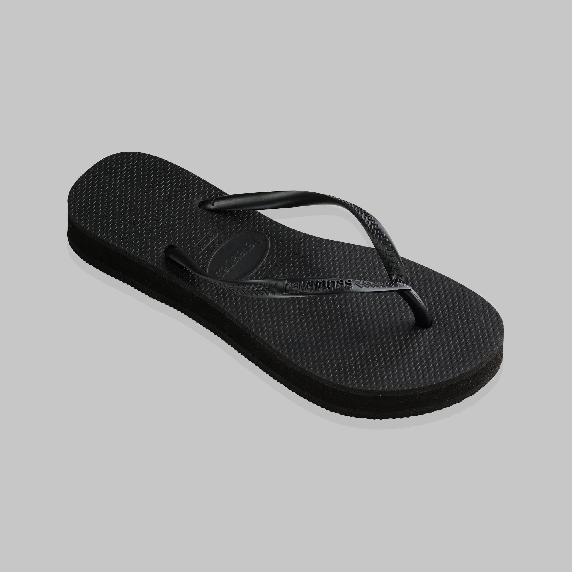 Havaianas - Slim Flatform, Chanclas Elegantes, Duraderas y Versátiles, con Plataforma de 2,5 cm, Tiras Finas, Mujer