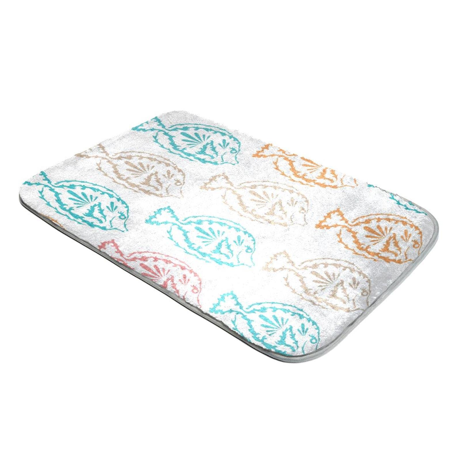 Tapis à poils longs fausse fourrure de poisson pour une chambre cosy