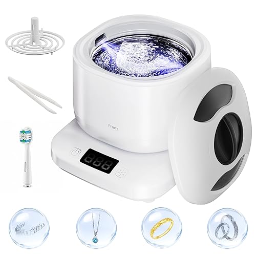 Ultrasonic Jewelry Cleaner Machine with U-V Light