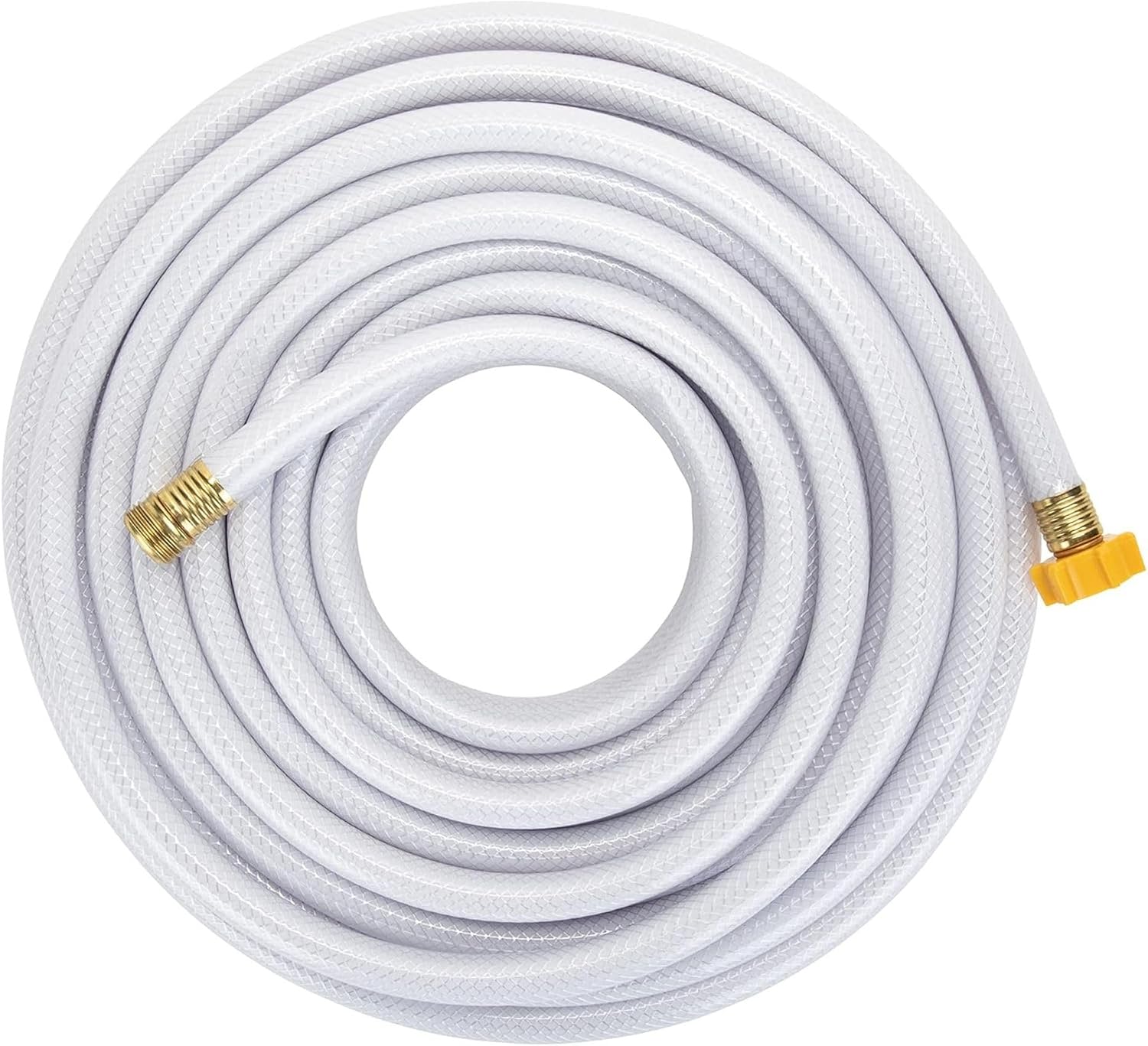 Camco TastePURE 75 Foot RV and Marine Drinking Water Hose Accessory with 5/8" ID for Camping, Tailgating, & Outdoor Recreation, White