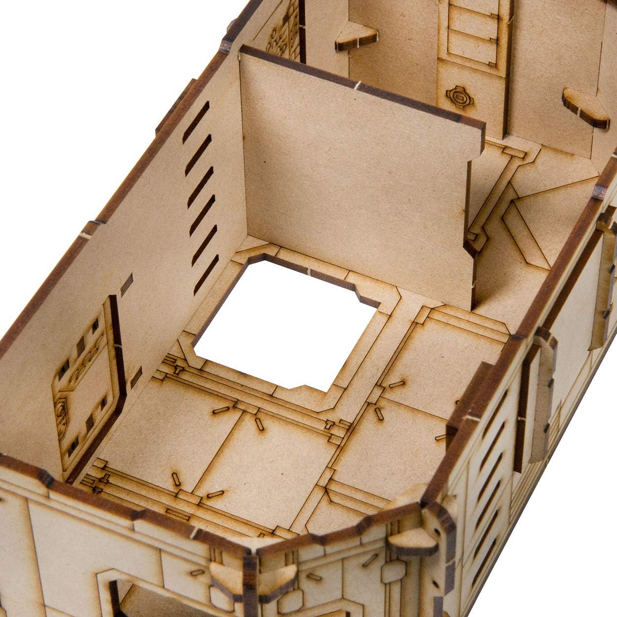 The Broken Token Horizon Grid MK 4 - MDF Terrain Building for Sci-Fi Games and Wargaming