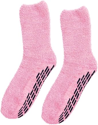 Silverts Unisex Adaptive Non-Slip Grip Socks, Hospital Slippers for Elderly