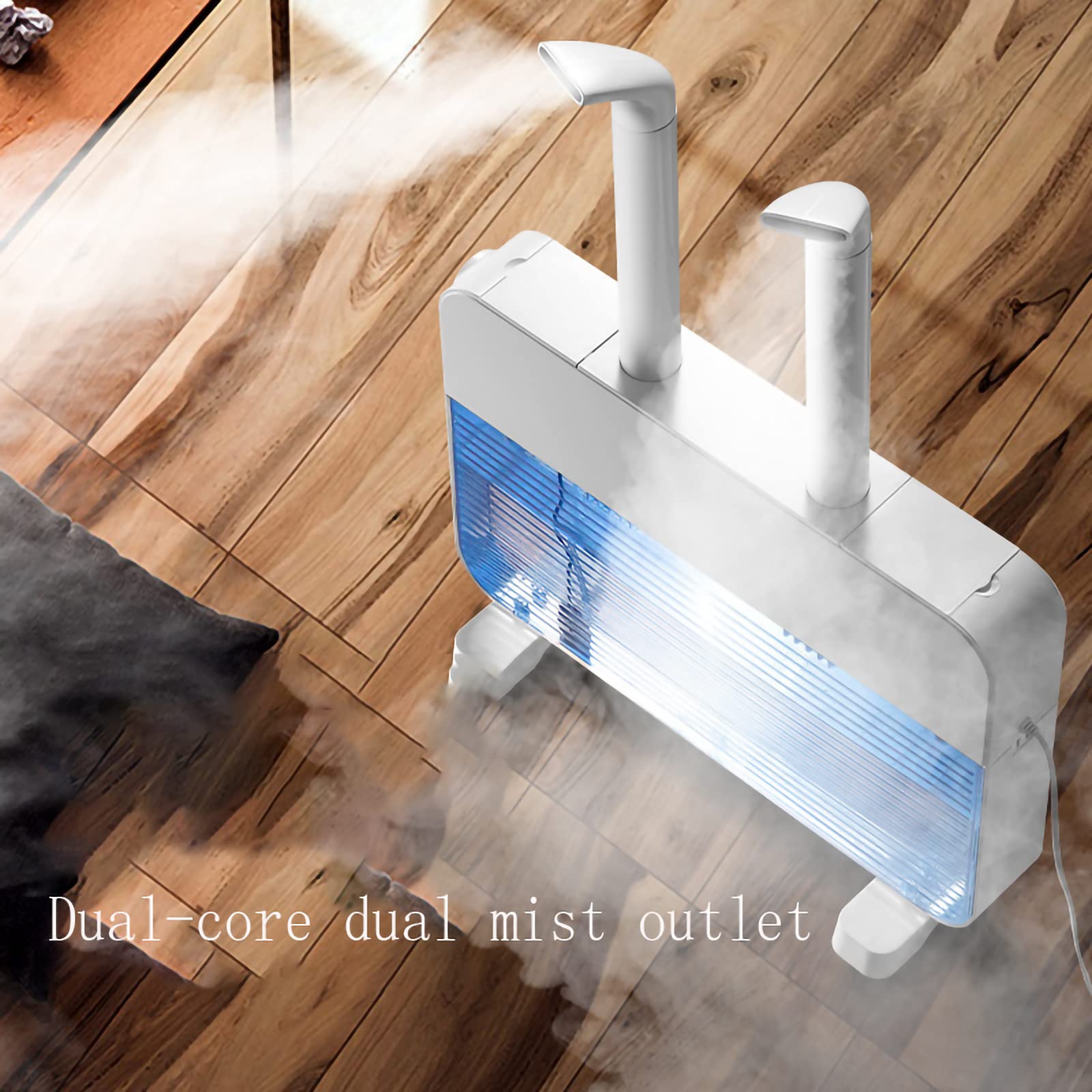 Humidificador 12L de Gran Capacidad Uer Agua pulverizador Comercial humidificador ultrasónico WiFi Inteligente fácil de Limpiar atomizador de Aire de Doble，
