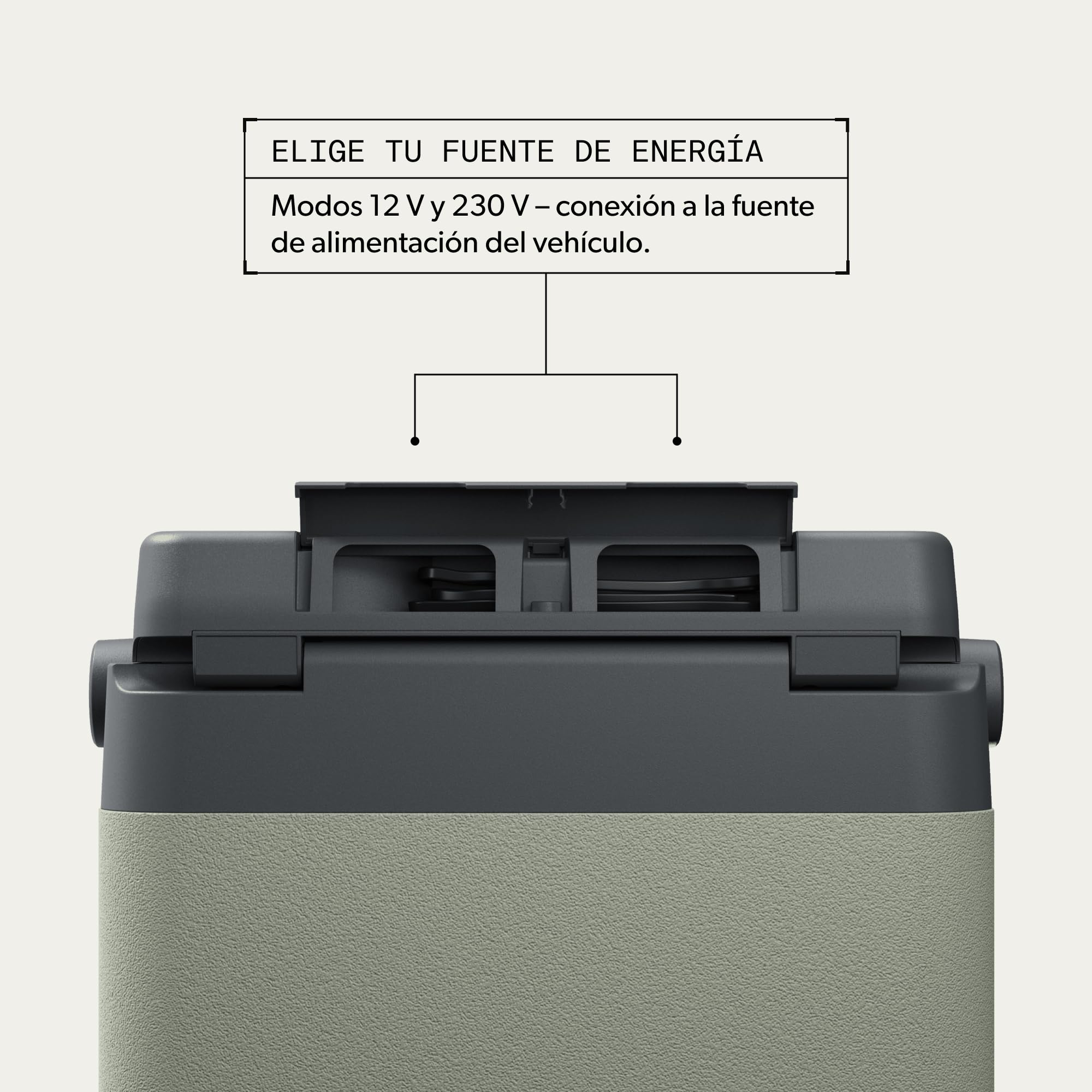 Dometic DTE26 Térmico Nevera Eléctrica 26L - Enfría y Calienta | Enfría hasta 22°C bajo la temperatura ambiente - Calienta hasta 58°C - Asa de acero - Control intuitivo