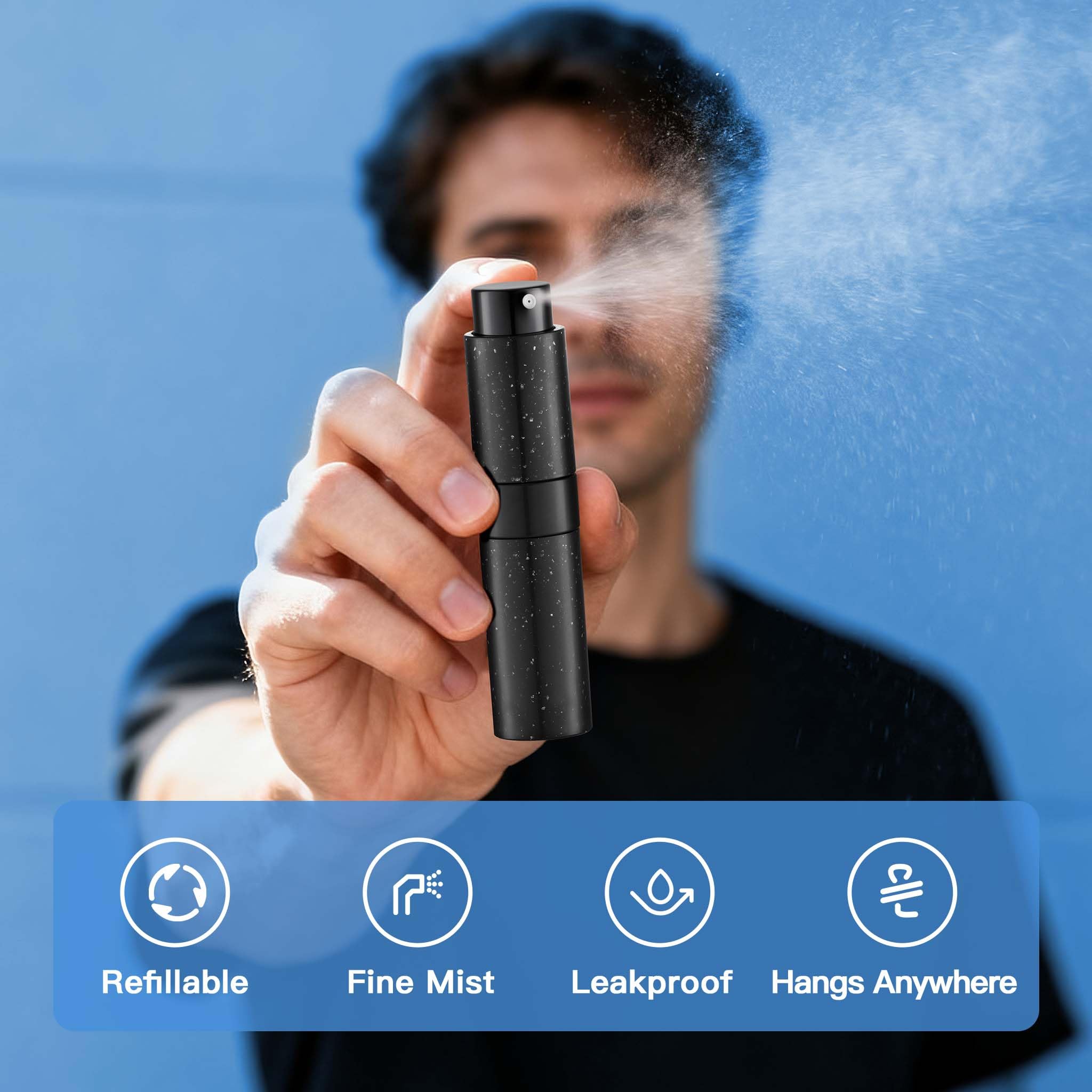 Amazon.com: Lulupack Keychain Cologne Sprayer Bottle, 8ml