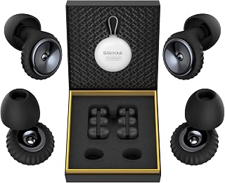 Sleep Noise Cancelling Earplugs: 2 Pairs of Comfortable Soft Earplugs -35 Decibels Silent Protection - Suitable for Sleep Travel and Noise Sensitive People to Use
