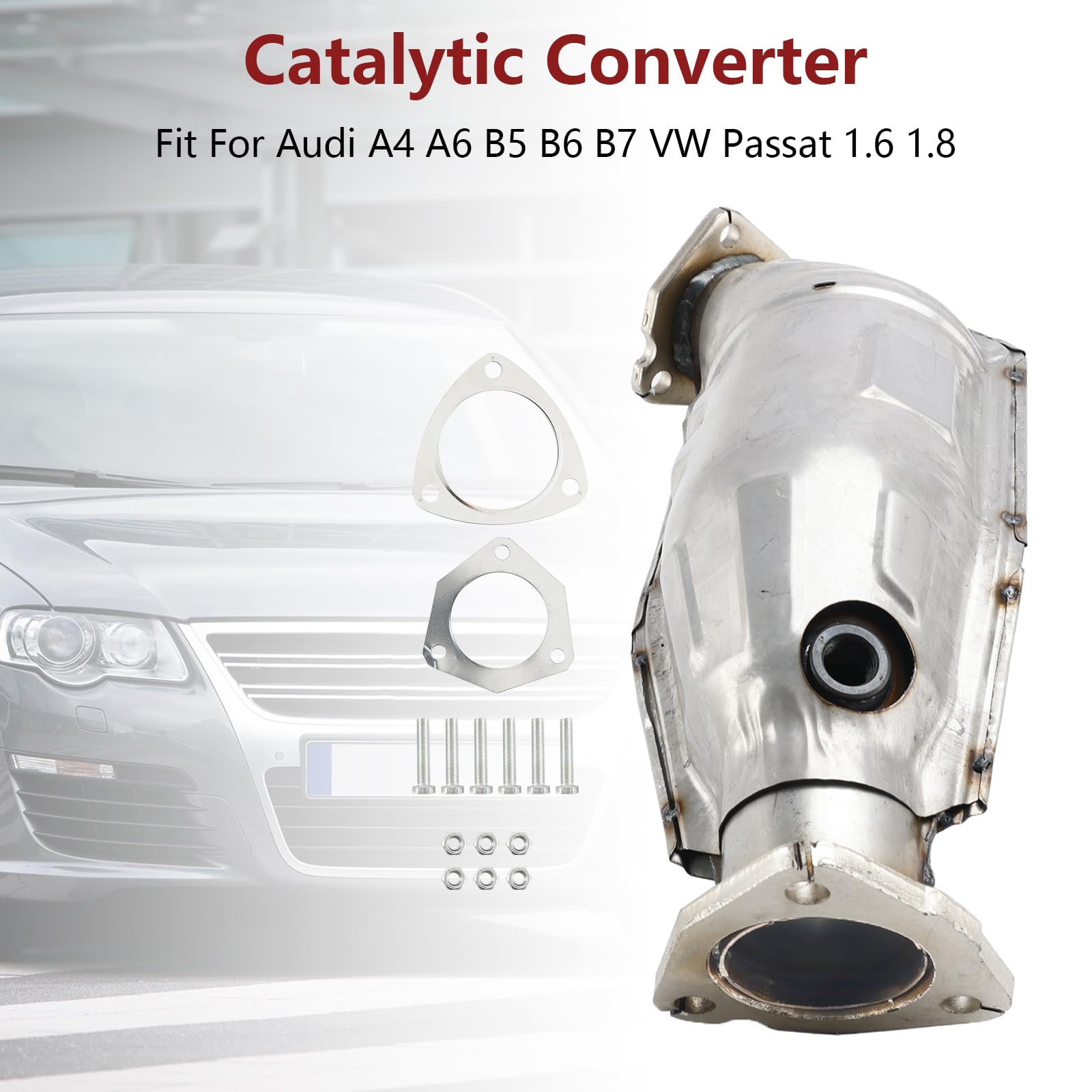 Catalizador para Fit for Volkswagen Passat para Fit for Audi A4 Quattro 1.8L 1997-2006