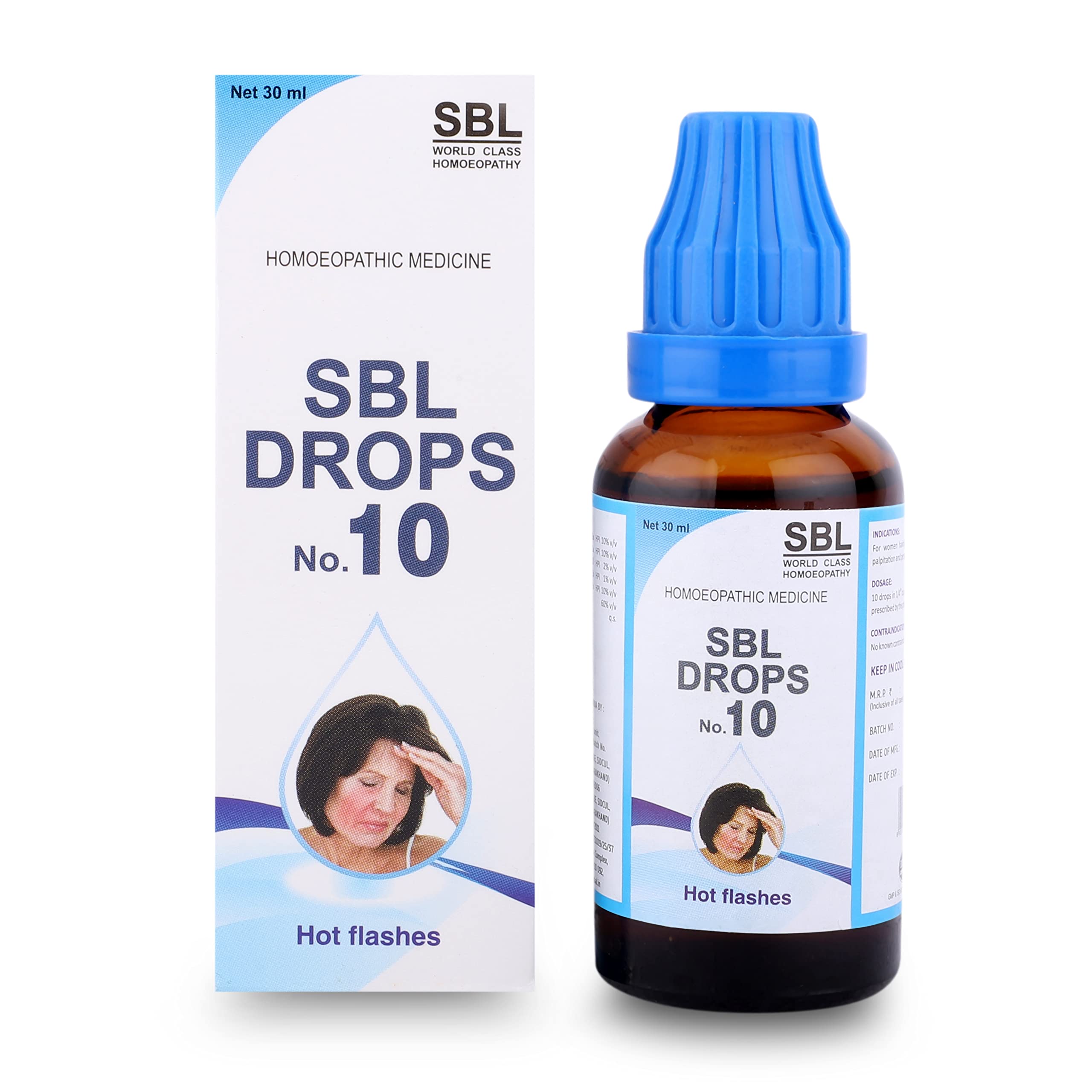 SBL's Drops No. 10 (For Hot Flashes) - 30 ML |Pack Of 1|-picture-41