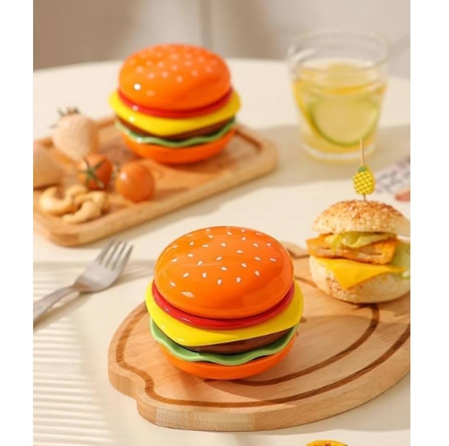 Amazon.co.jp: ハンバーガープレートセット – 創造的で重ね