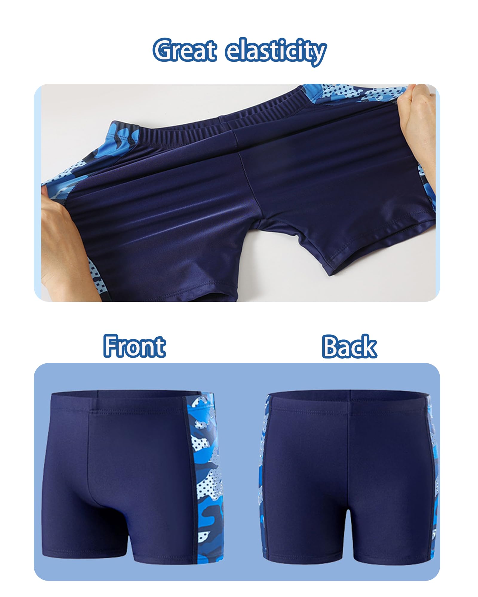 Badehose Jungen, Badeshorts Kinder, für Junge 3-12 Jahre