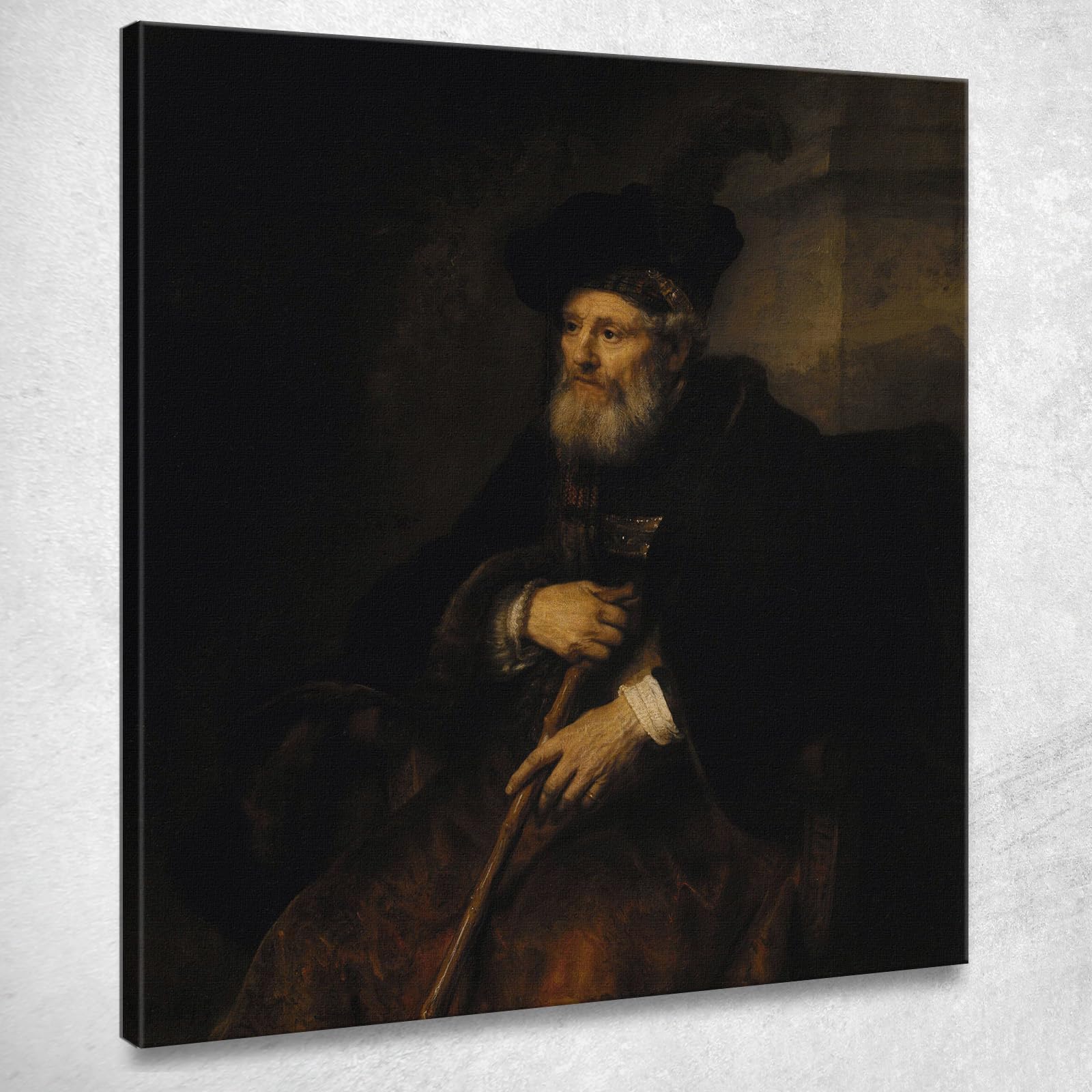 Tableau Rembrandt rvr137 pour créer une ambiance cabinet de curiosités chaleureux