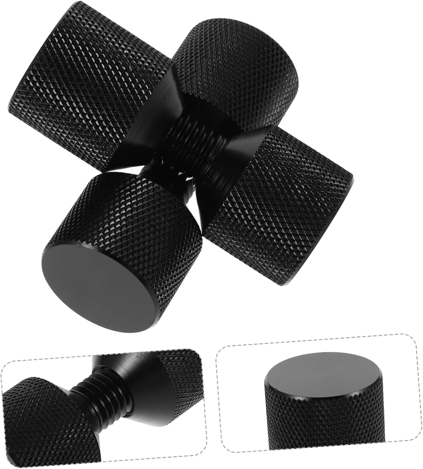 ABOOFAN 1pair Aluminum Alloy Two Hole Flange Alignment Pins for Accurate Exhaust Flange Repair and Pipe Fitting Tools