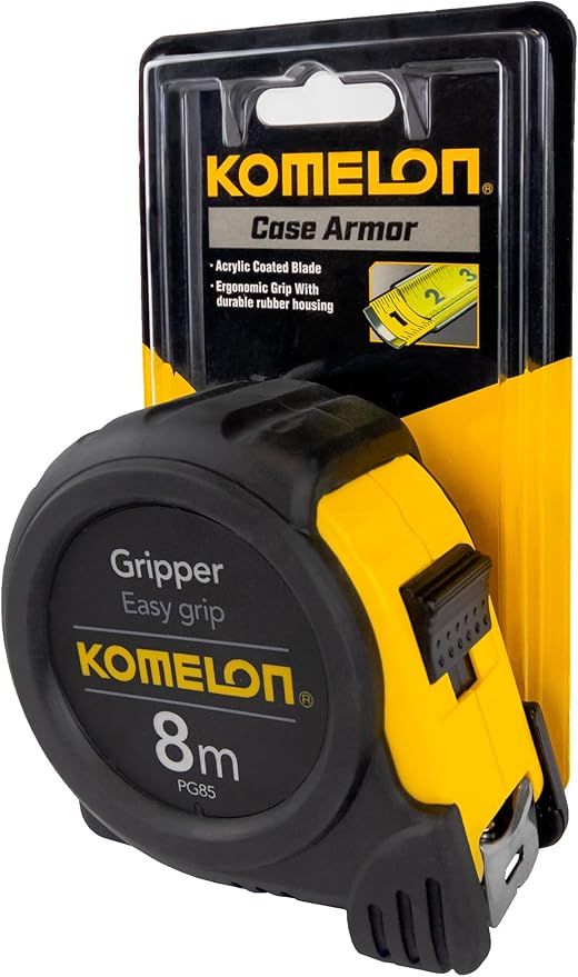 Cinta Métrica Komelon PG85 8m x 25mm Negro miniatura 4