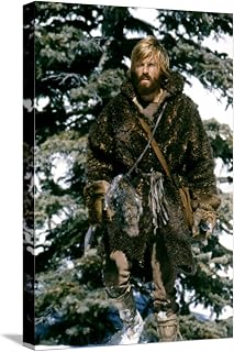 ART.COM Stretched Canvas Print Jeremiah Johnson 1972 Directed by Syney Pollack Robert Redford, 12" x 18"
