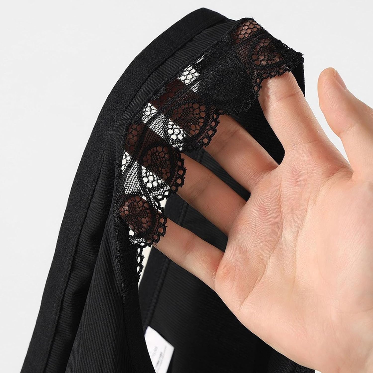 Men's Lace Bikini Briefs Low Rise Contour Pouch Underwear