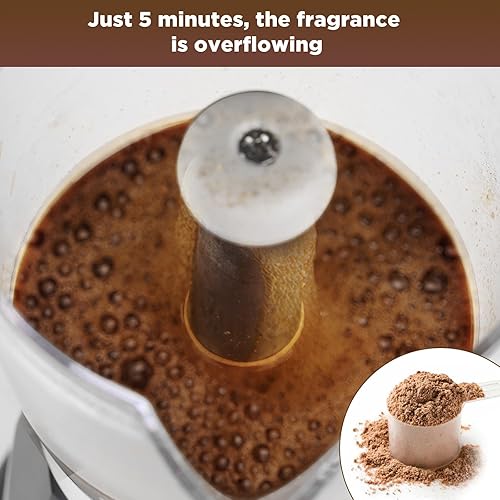 Miniatura 3 de SHANGSKY Cafetera eléctrica para 6 tazas, cafetera de café expreso, cafeteras eléctricas, cafetera italiana, cafetera, cafetera, portátil, de