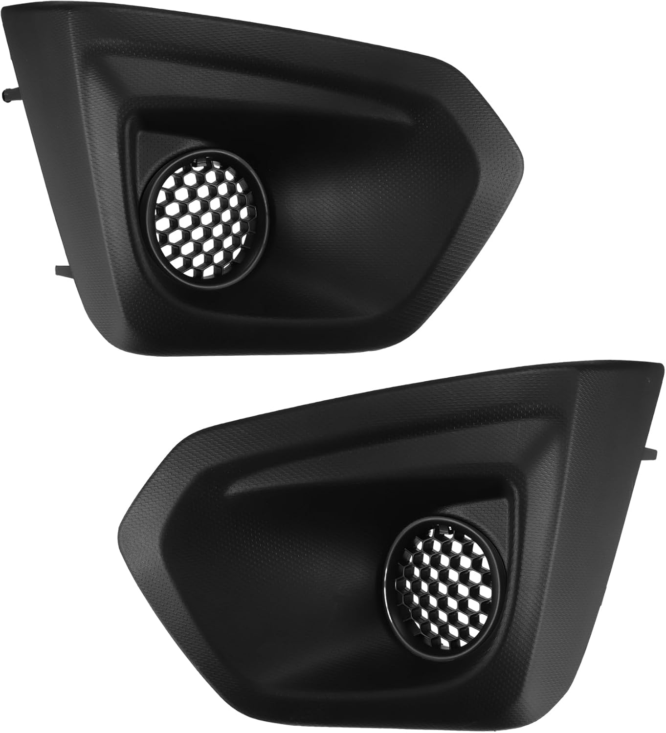 uxcell 1 Pair Vehicle Fog Lamp Cover Replacement for Subaru Impreza 2012-2014 No.57731FJ000/57731FJ010 Black