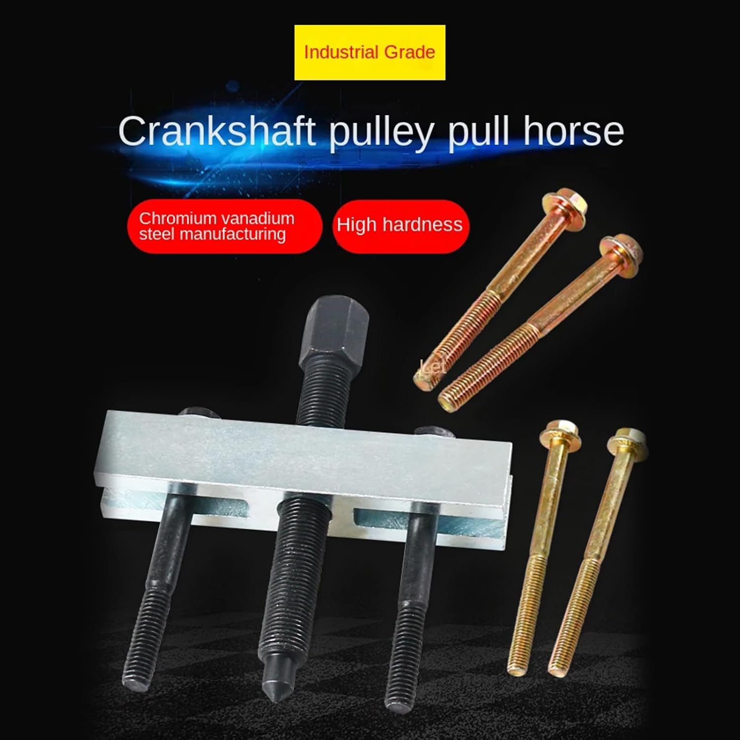 Car Crankshaft Belt Pulley Puller Auto Car Repair Pulley Fan Impeller Puller Motor Steering Wheel Removal Tool