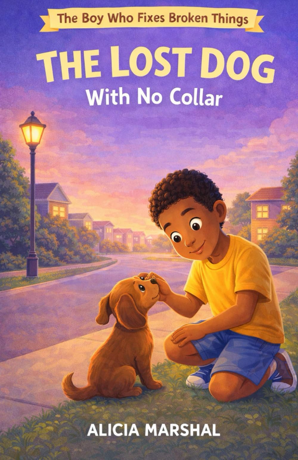 The Lost Dog With No Collar (The Boy Who Fixes Broken Things Series)