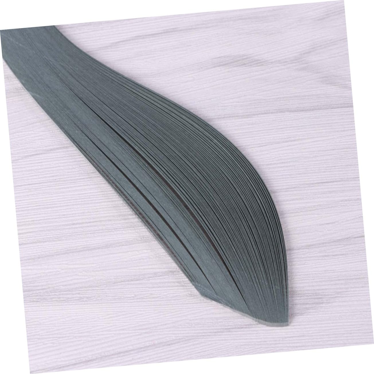 TOPPERFUN DIY Quilling Strips Set 120pcs Paper Strip Set for Handmade Craft Grey
