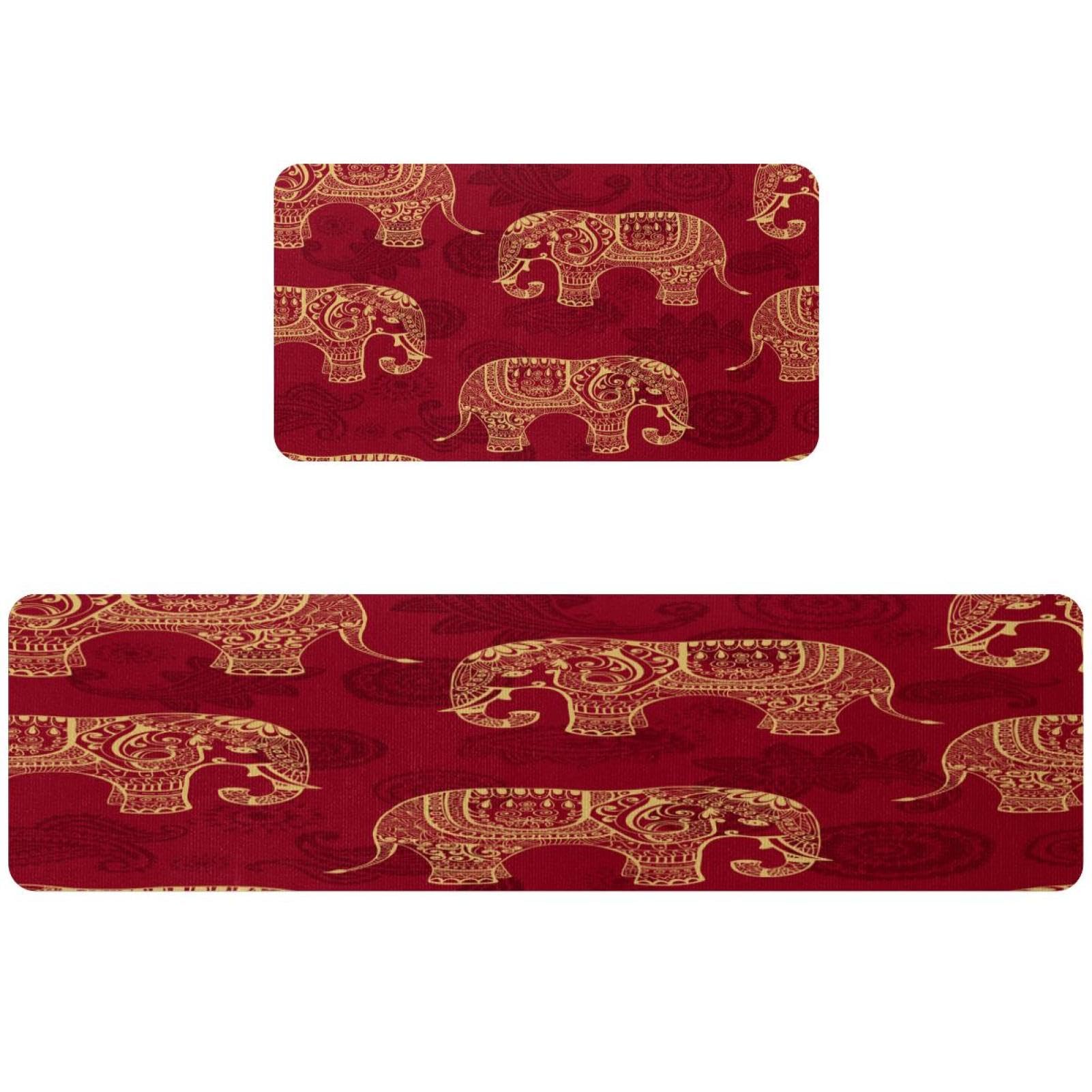 Alfombrillas de cocina confortables para pasillo y cuarto de lavado VAPOKF